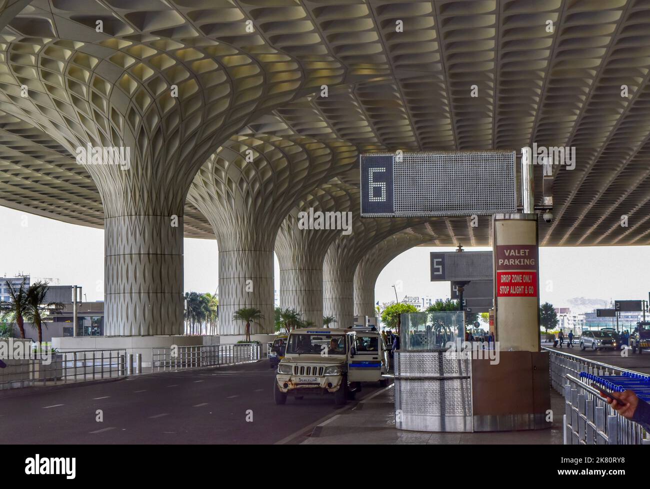 Aeroporto Internazionale di Mumbai Foto Stock