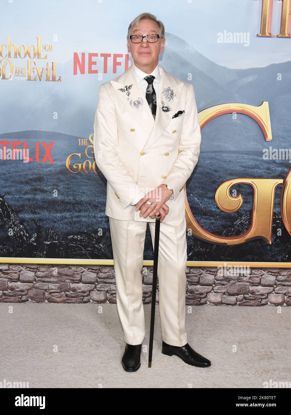 18 ottobre 2022, Westwood, California, USA: Paul Feig partecipa alla prima di Netflix's ''The School for Good and Evil' (Credit Image: © Billy Bennight/ZUMA Press Wire) Foto Stock