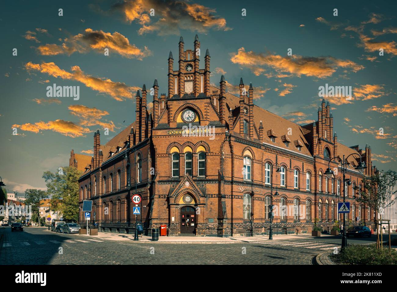 Luoghi interessanti da visitare a Grudziadz, Polonia. Foto Stock