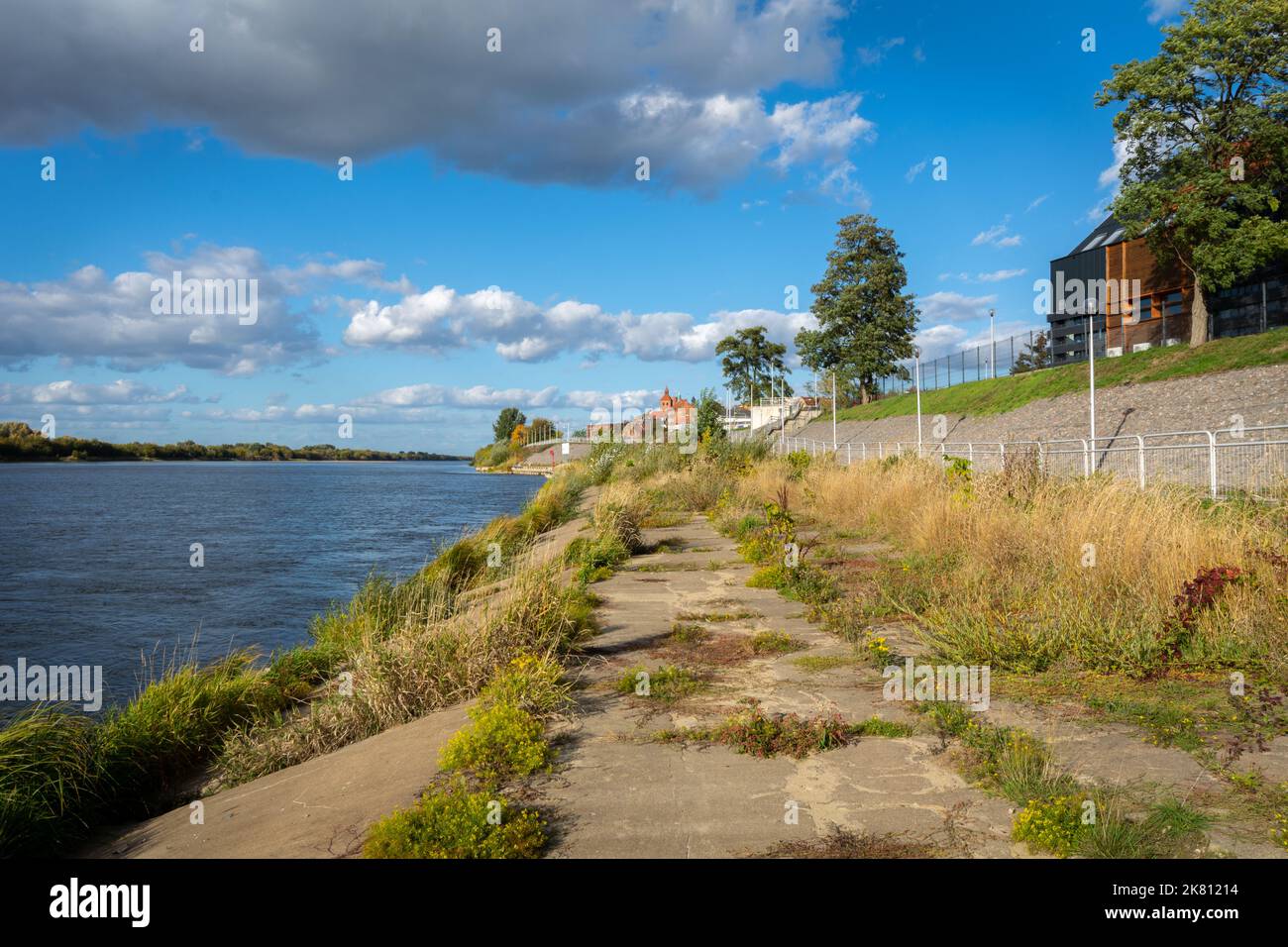 Luoghi interessanti da visitare a Grudziadz, Polonia. Foto Stock