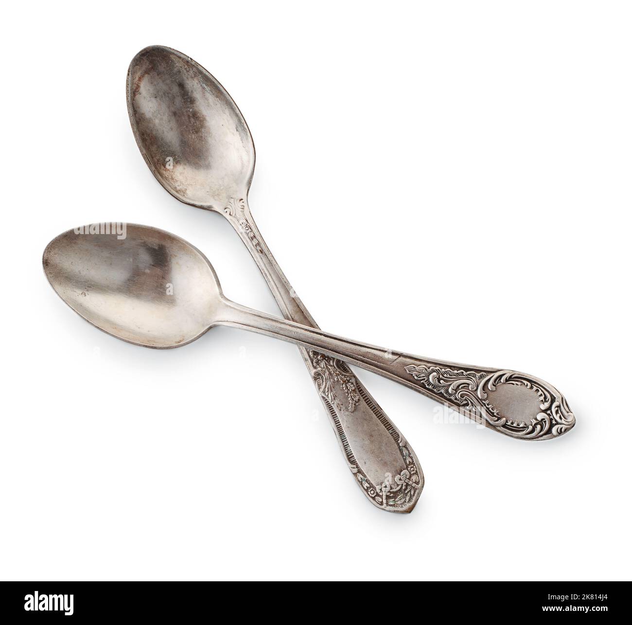 Cucchiaio d'argento immagine stock. Immagine di cucchiaio - 35336983