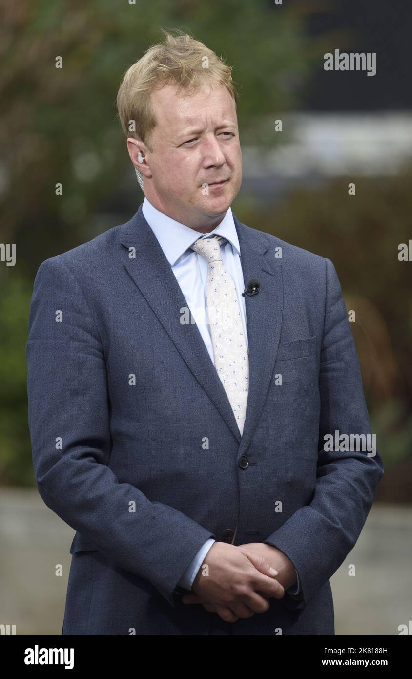 Paul Bristow MP (con: Peterborough) a Westminster, settembre 2022 Foto Stock
