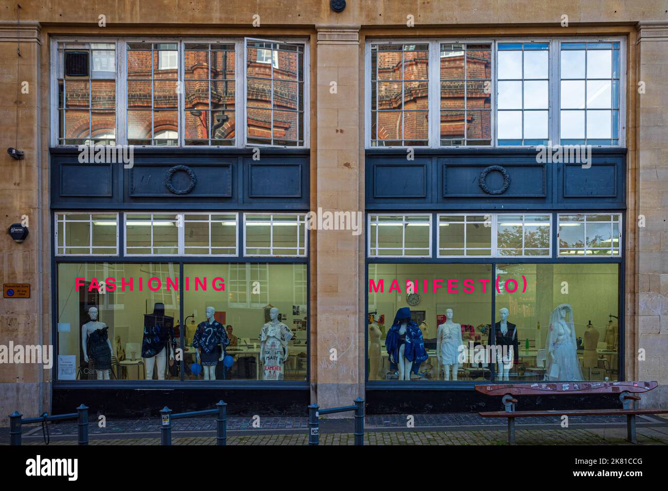 NUA Fashion - Fashion Workshop & Studios presso LA NUA Norwich University of the Arts nel Guntons Building St Georges Norwich. Foto Stock