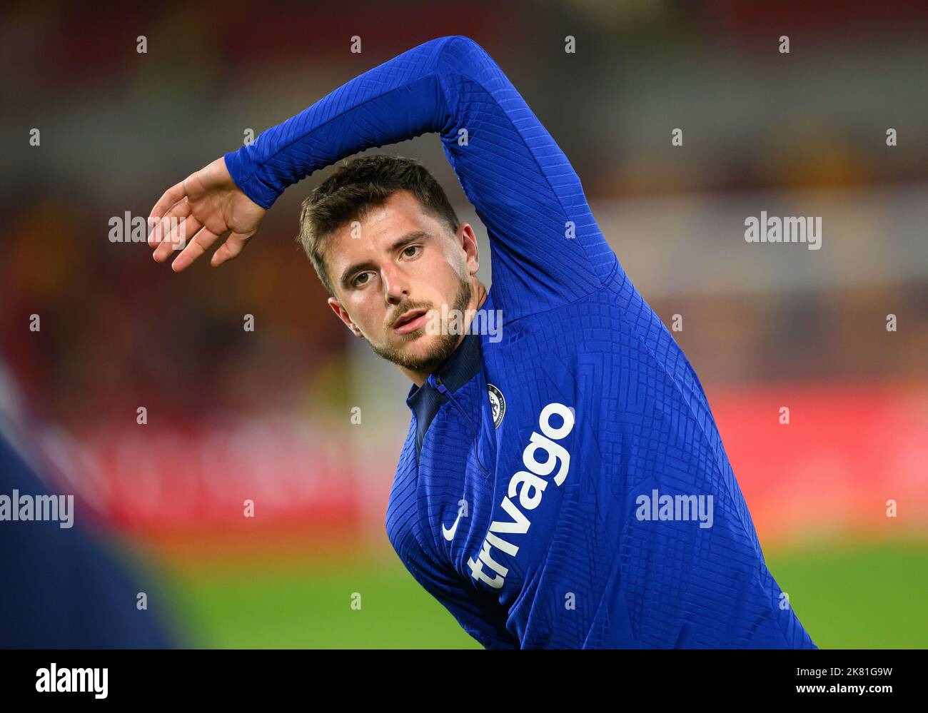 19 ottobre 2022 - Brentford contro Chelsea - Premier League - GTECH Community Stadium Mason Mount di Chelsea durante la partita della Premier League contro Brentford. Foto : Mark Pain / Alamy Foto Stock