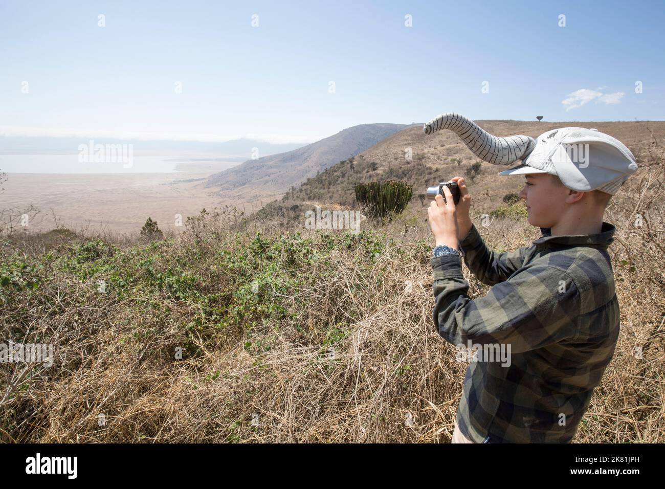 PARCO DI NGORONGORO TANZANIA Foto Stock