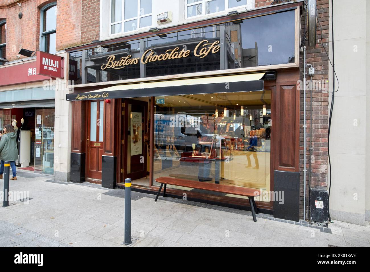 butlers cioccolato caffè negozio chatham street dublino repubblica d'irlanda Foto Stock