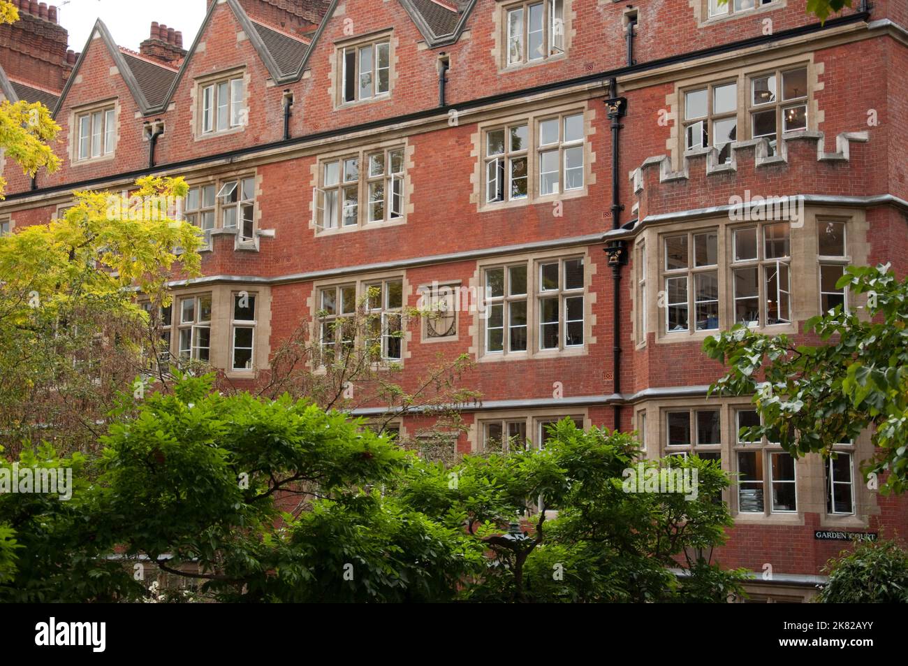 Garden Court, Middle Temple, Temple, City of London, Londra Foto Stock