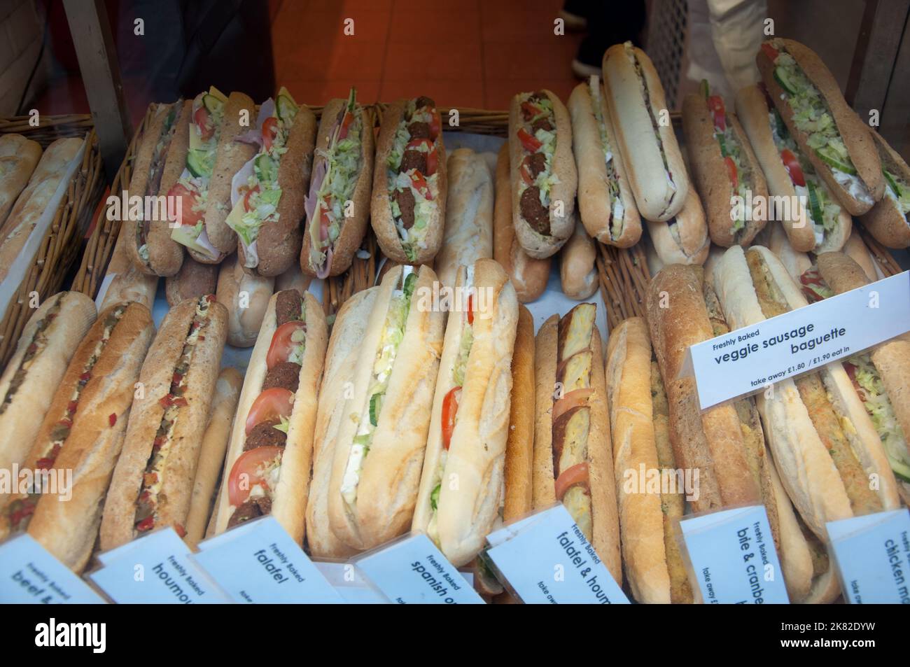 Paninoteca, Westminster, Londra, Regno Unito Foto Stock