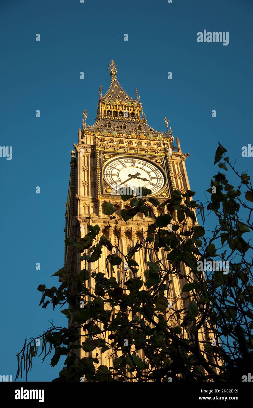 Big Ben, Westminster, London, Regno Unito Foto Stock