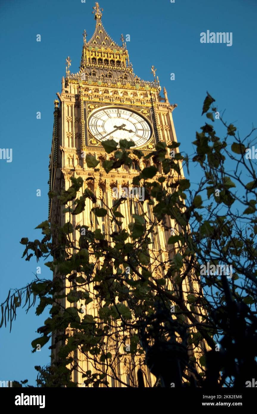 Big Ben, Westminster, London, Regno Unito Foto Stock