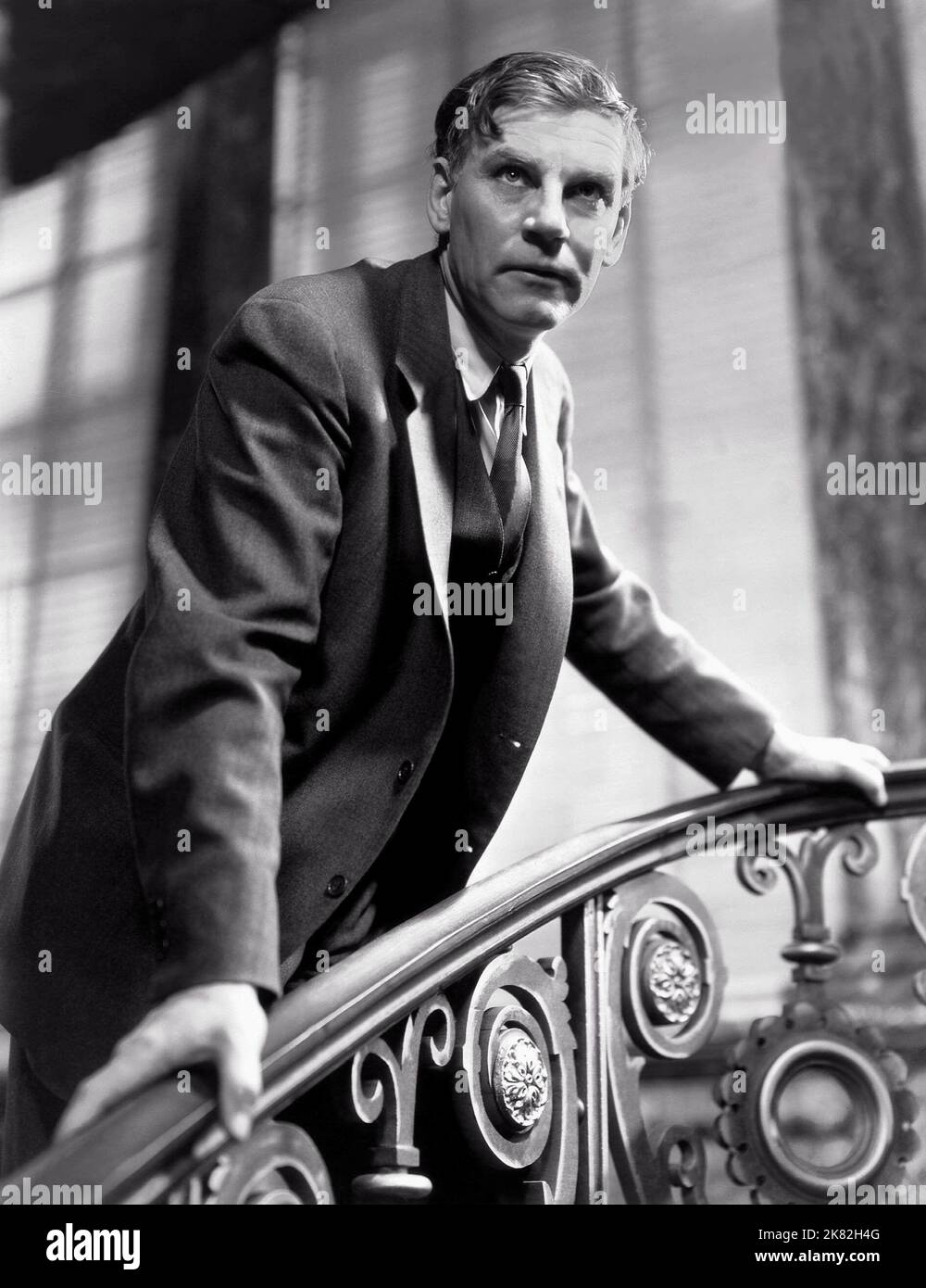Walter Huston Film American Madness (1932) personaggi: Dickson 01 May 1932 **WARNING** questa fotografia è solo per uso editoriale ed è copyright della COLUMBIA e/o del fotografo assegnato dalla Film o Production Company e può essere riprodotta solo da pubblicazioni in concomitanza con la promozione del suddetto Film. È richiesto un credito obbligatorio a COLUMBIA. Il fotografo deve essere accreditato anche se conosciuto. Nessun uso commerciale può essere concesso senza l'autorizzazione scritta di The Film Company. Foto Stock