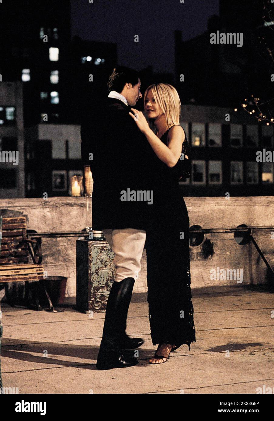 Meg Ryan & Hugh Jackman Film: Kate & Leopold; Kate and Leopold (USA 2001) personaggi: Kate McKay, Leopold regista: James Mangold 25 dicembre 2001 **AVVERTENZA** questa fotografia è solo per uso editoriale ed è copyright delle IMMAGINI KONRAD e/o del fotografo assegnato dalla Film o dalla Production Company e può essere riprodotta solo da pubblicazioni in concomitanza con la promozione del film di cui sopra. È richiesto un credito obbligatorio per LE FOTO DI KONRAD. Il fotografo deve essere accreditato anche quando è noto. Nessun uso commerciale può essere concesso senza autorizzazione scritta da parte della Film Company. Foto Stock