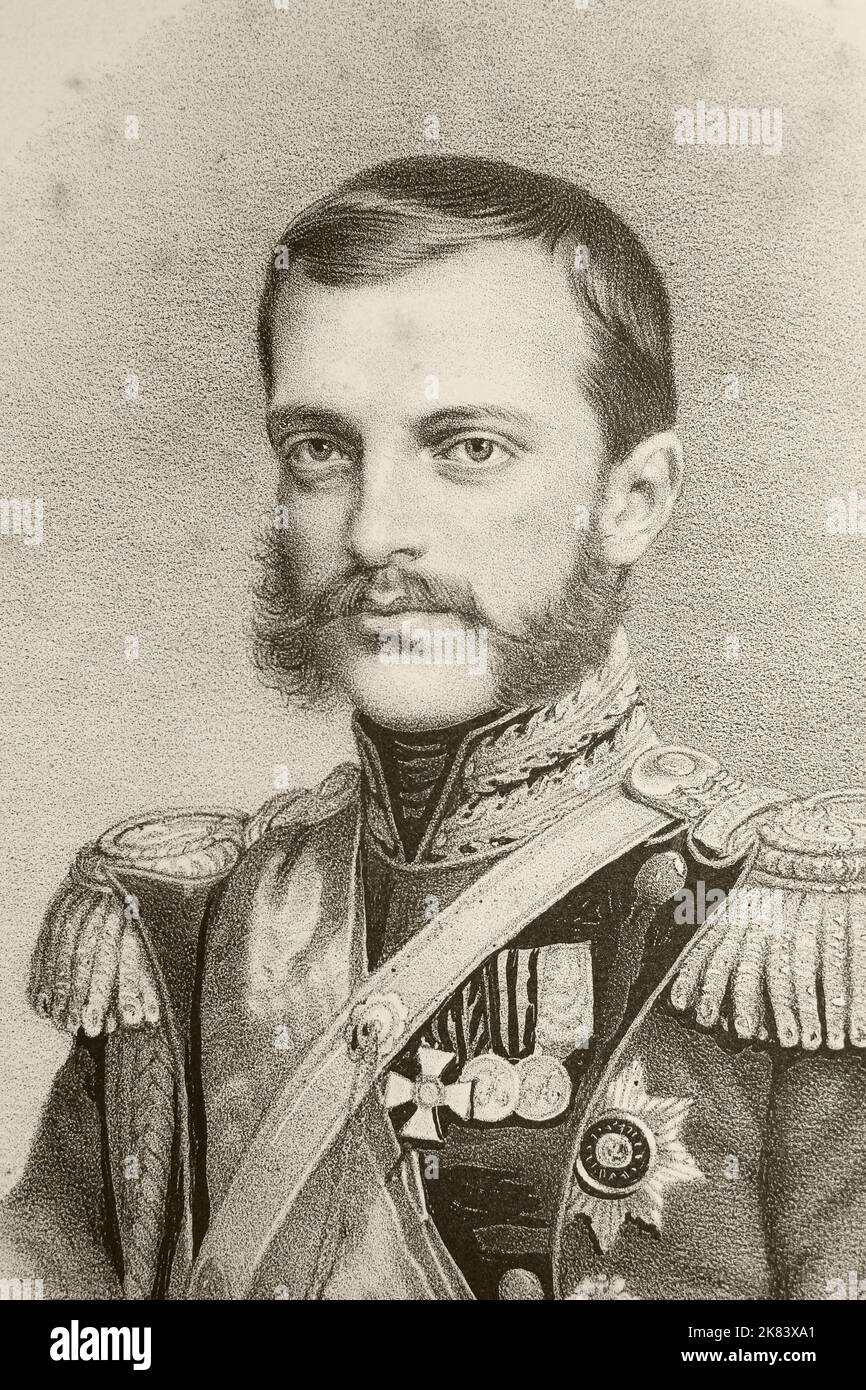 Granduca Michael Nikolaevich (Mikhail Nikolayevich) Romanov. Foto Stock