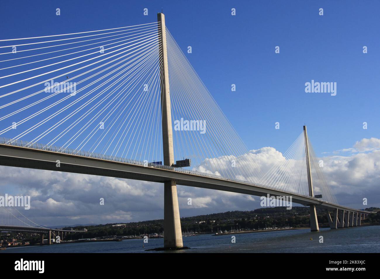 I tre ponti di Edimburgo, Scozia Foto Stock