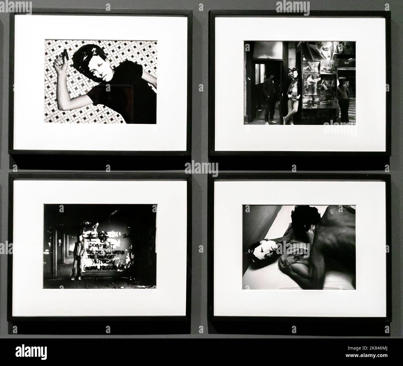 Arthur Rimbaud a New York David Wojnarowicz opere. 1978-1979. Museo Reina Sofía. Madrid, Spagna. Frammento Foto Stock