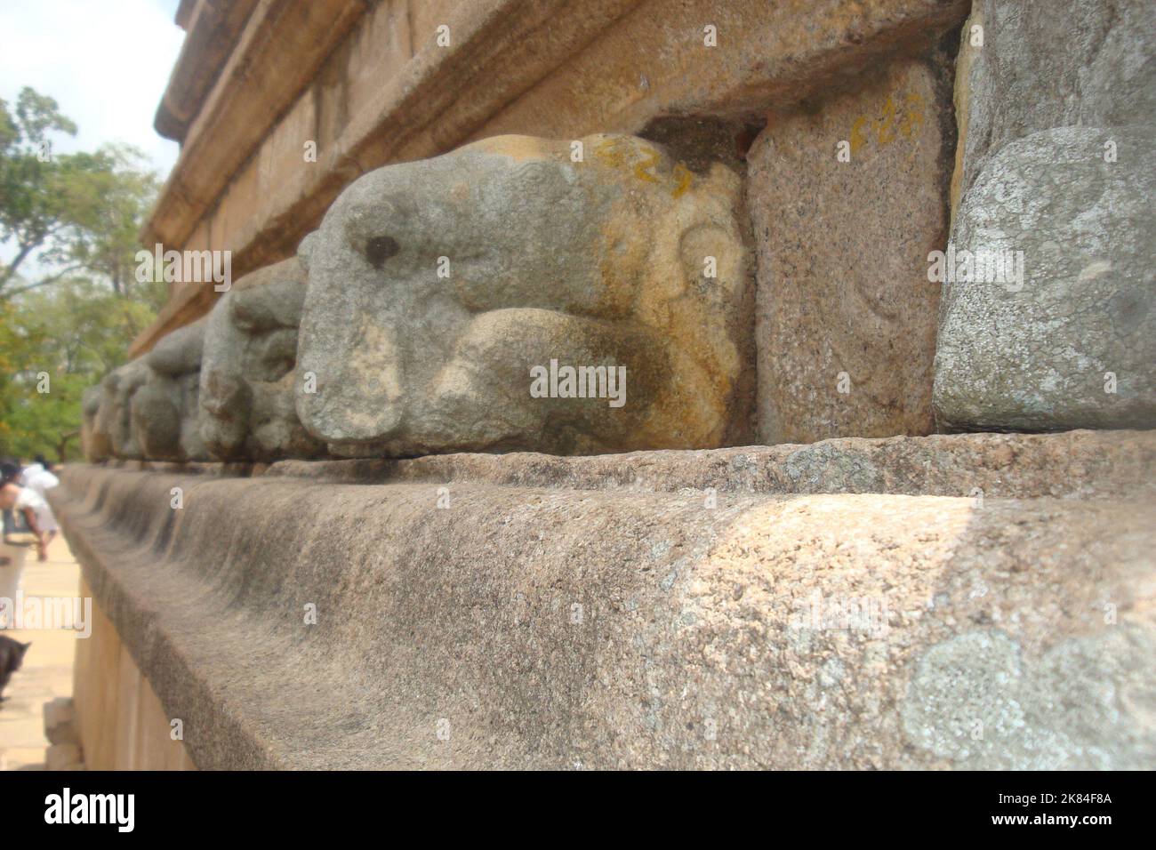 Templi dello Sri Lanka Foto Stock