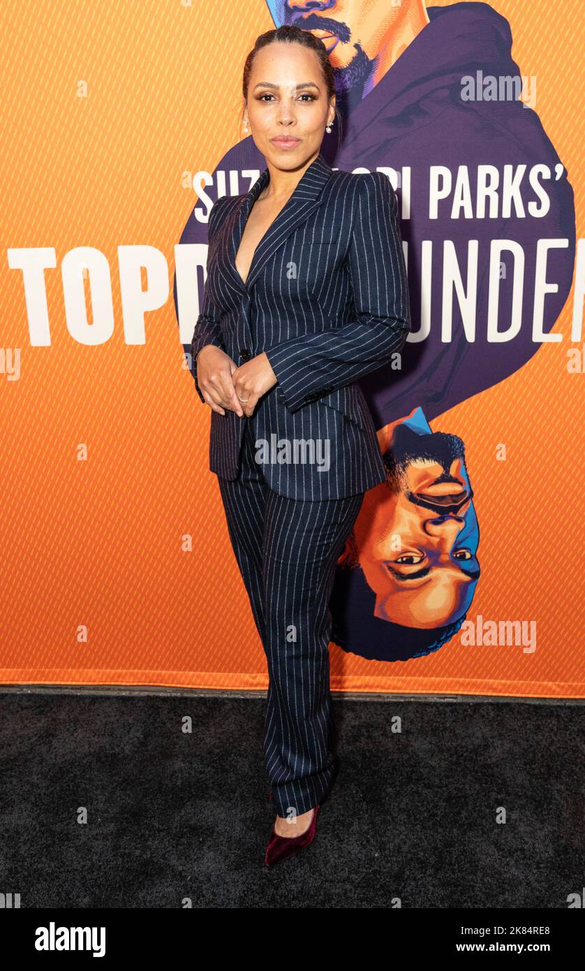 Susie Essman partecipa alla serata di apertura di TOPDOG/UNDERDOG a Broadway al Golden Theatre il 20 ottobre 2022 Foto Stock