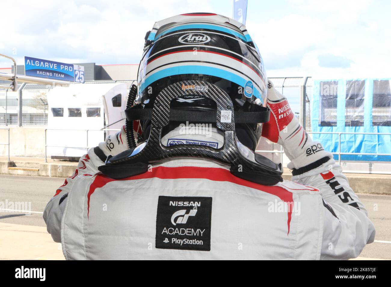 6° vincitore della medaglia d'oro olimpica Sir Chris Hoy alla guida dell'Algarve Pro Racing a bordo di un telaio Ligier JS P2 alimentato da Nissan durante il 1st° round dell'European le Mans Series 2016 a Silverstone, Northamptonshire. Foto Stock