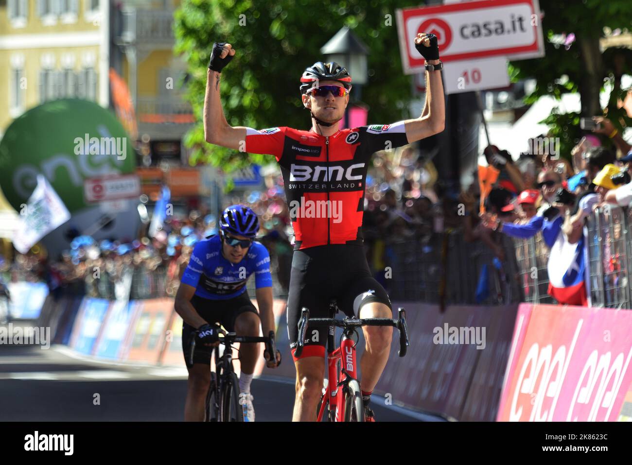 Tejay van Garderen vince lo sprint, Mikel Landa è secondo Foto Stock