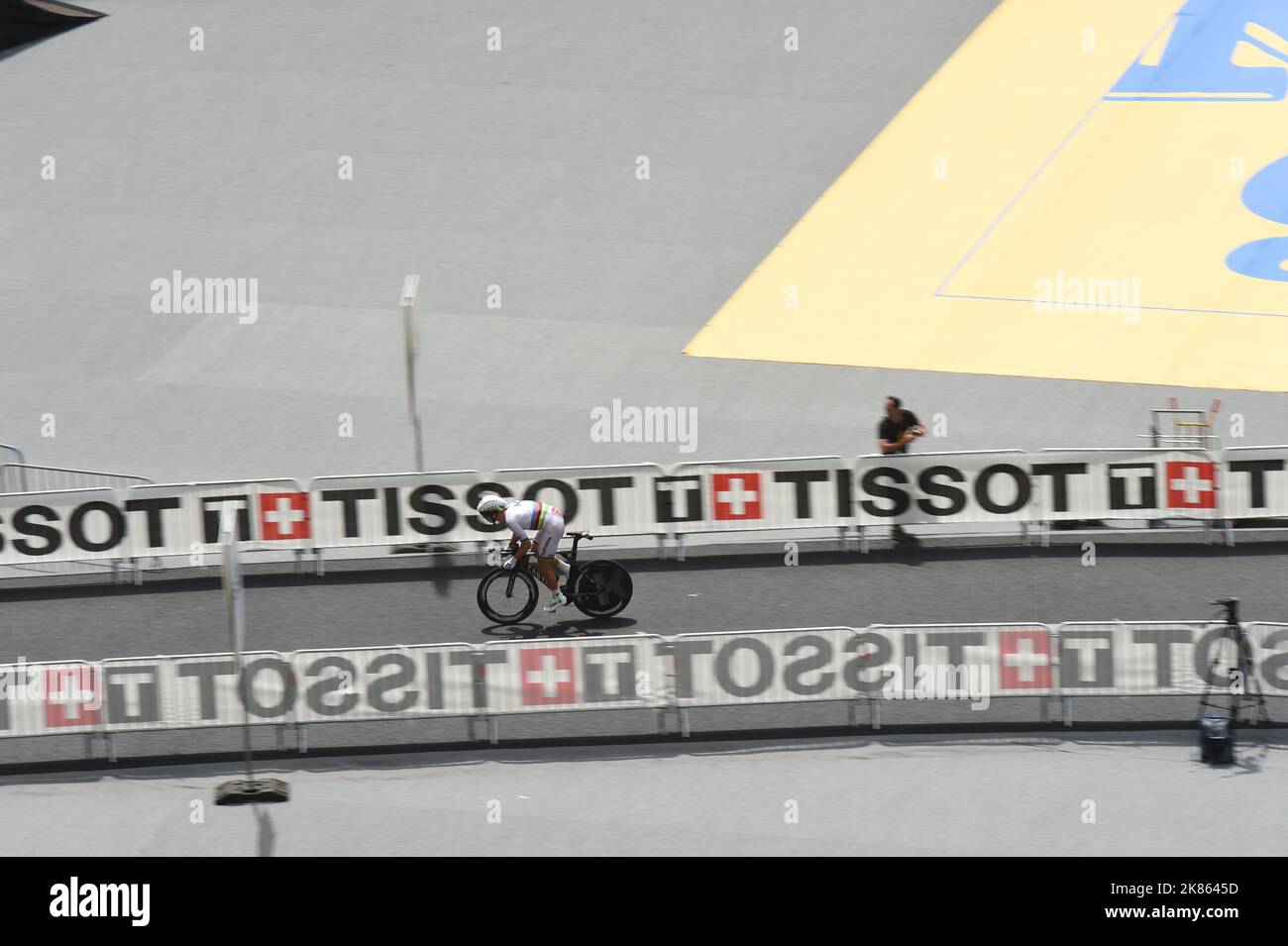 Tony Marti in Germania durante la 20th tappa del Tour de France 2017 Foto Stock