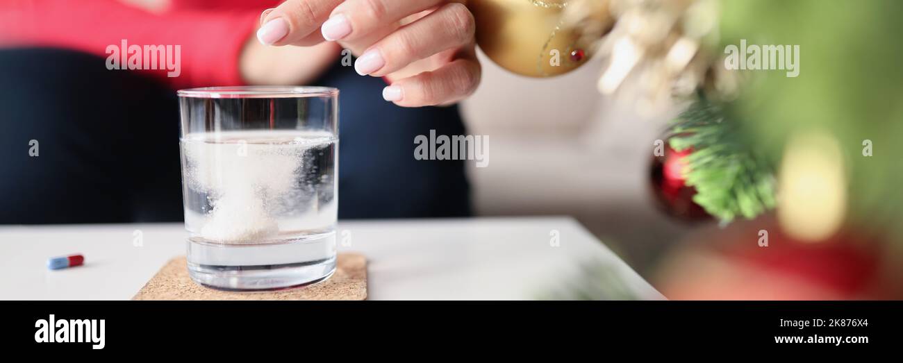 Pillola per alleviare il dolore velocemente Foto Stock