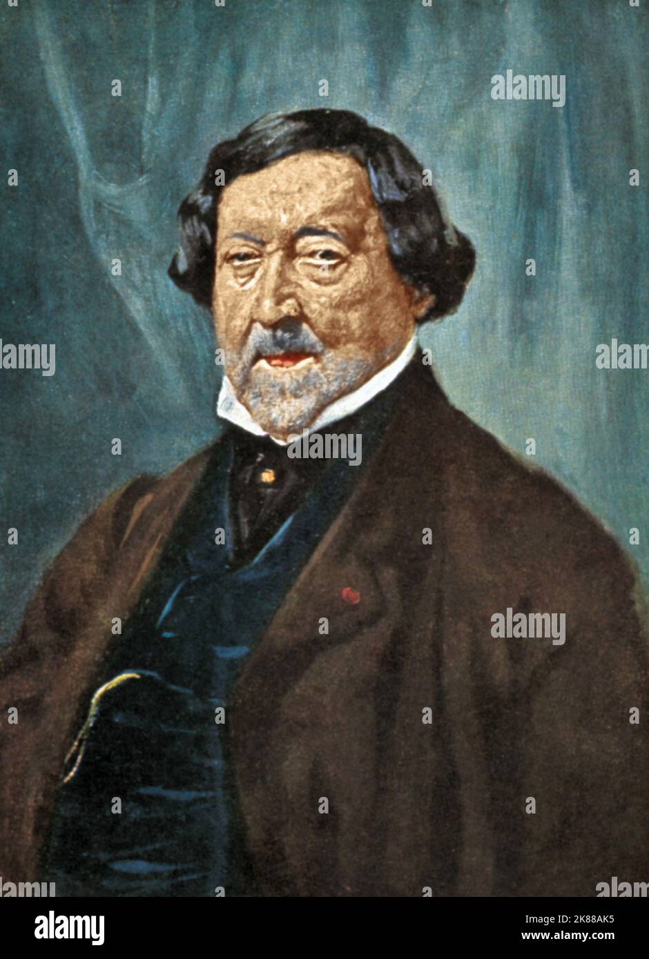 Gioacchino Rossini Compositore 01 maggio 1832 **AVVERTENZA** questa fotografia è esclusivamente per uso editoriale ed è copyright della Film Company e/o del fotografo assegnato dalla Film o dalla Production Company e può essere riprodotta solo da pubblicazioni in concomitanza con la promozione del film sopra citato. È richiesto un credito obbligatorio alla società cinematografica. Il fotografo deve essere accreditato anche quando è noto. Nessun uso commerciale può essere concesso senza autorizzazione scritta da parte della Film Company. Foto Stock