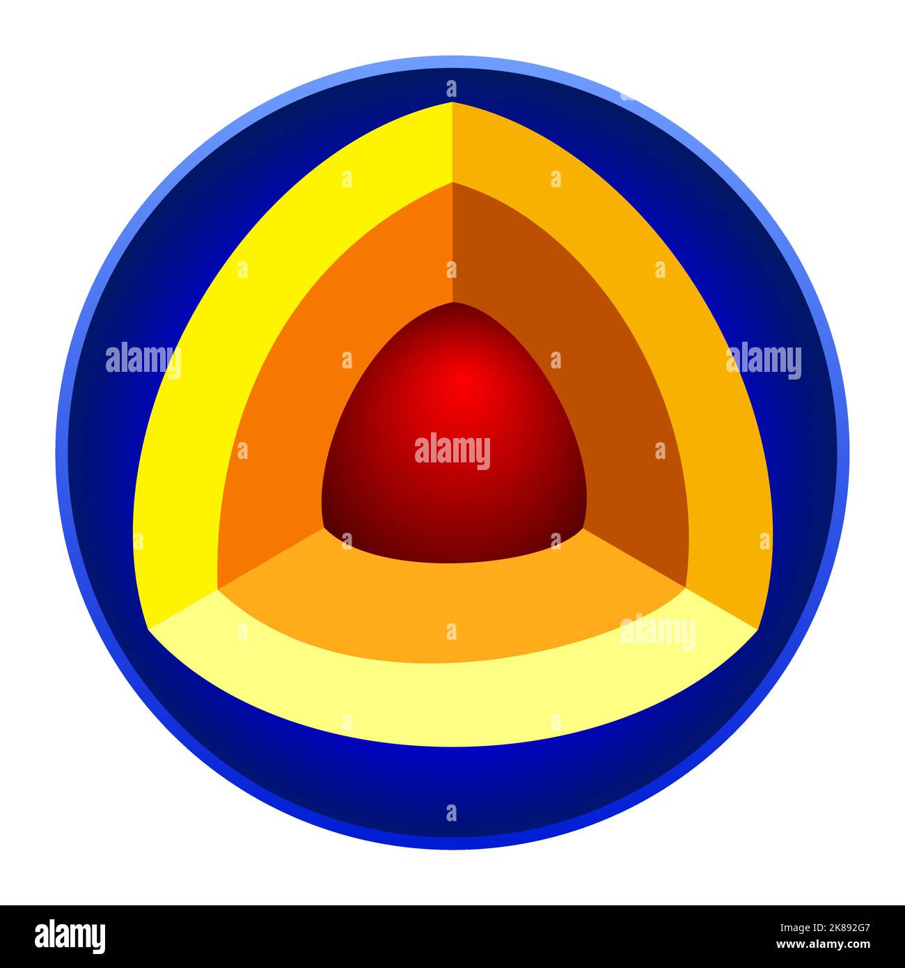 Illustrazione della struttura interna astratta di una sfera Illustrazione Vettoriale Illustrazione della struttura interna astratta di una sfera Illustrazione Vettoriale