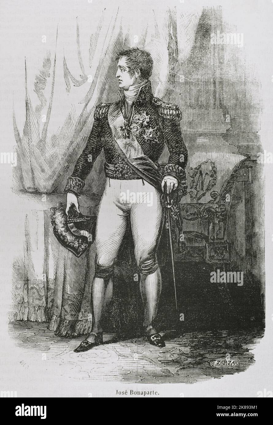 Giuseppe i Bonaparte. Foto Stock