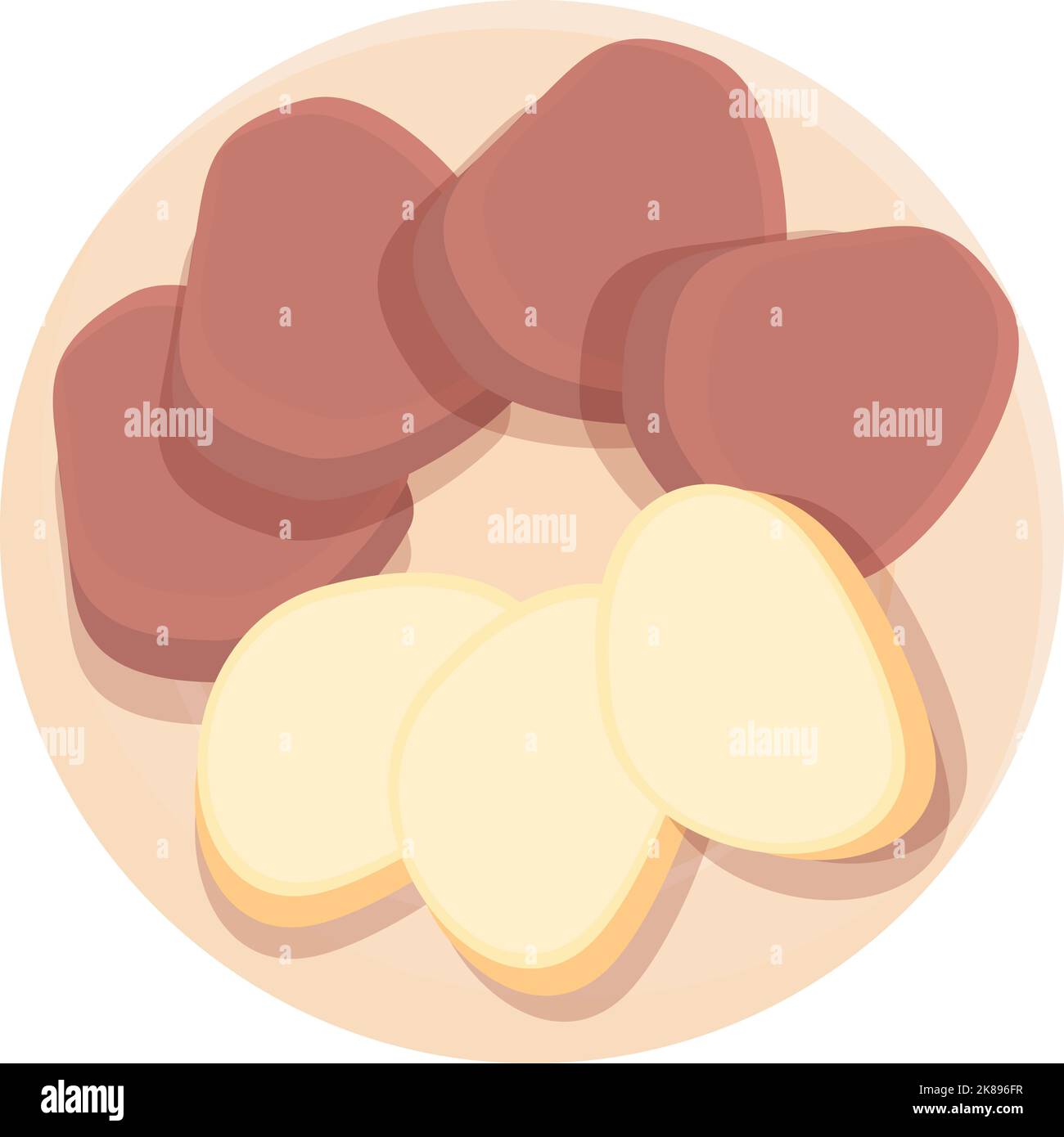 Food cultura icona cartone animato vettore. repubblica Ceca. Mappa del paese Illustrazione Vettoriale