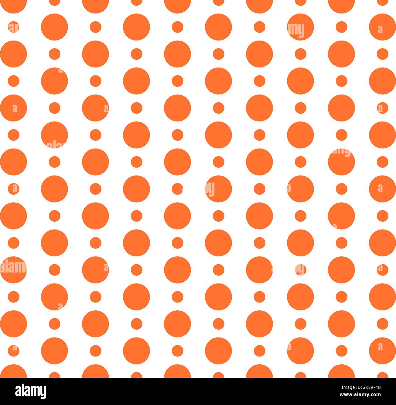 Pattern vettoriale senza giunture fatto di palle divertenti Illustrazione Vettoriale