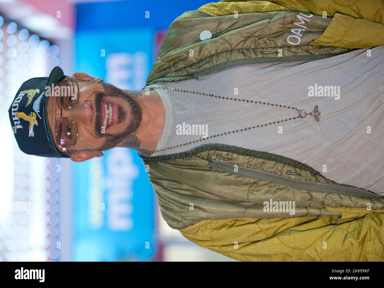 Cannes, Frankreich. 17th Ott 2022. Cannes, Francia - 17 ottobre 2022: MIPCOM/MIPJUNIOR con Backstreet Boys Bandmember AJ McLean. Mandoga Media Germany, The International Production and Entertainment Content Markets Credit: dpa/Alamy Live News Foto Stock