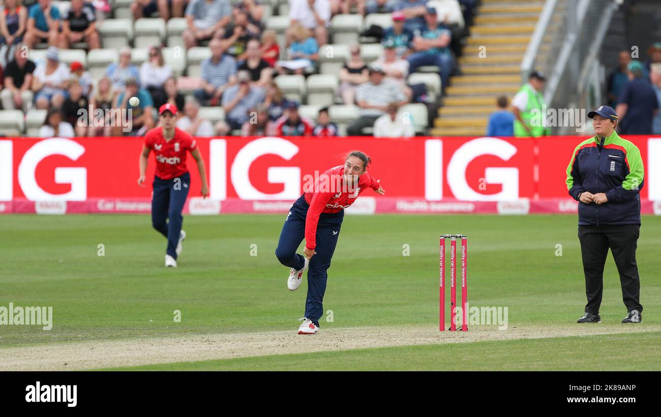 Taken 23 Jul 2022 / 2022 / Vitality Women's 2nd International T20 /England / SA / Foto Stock