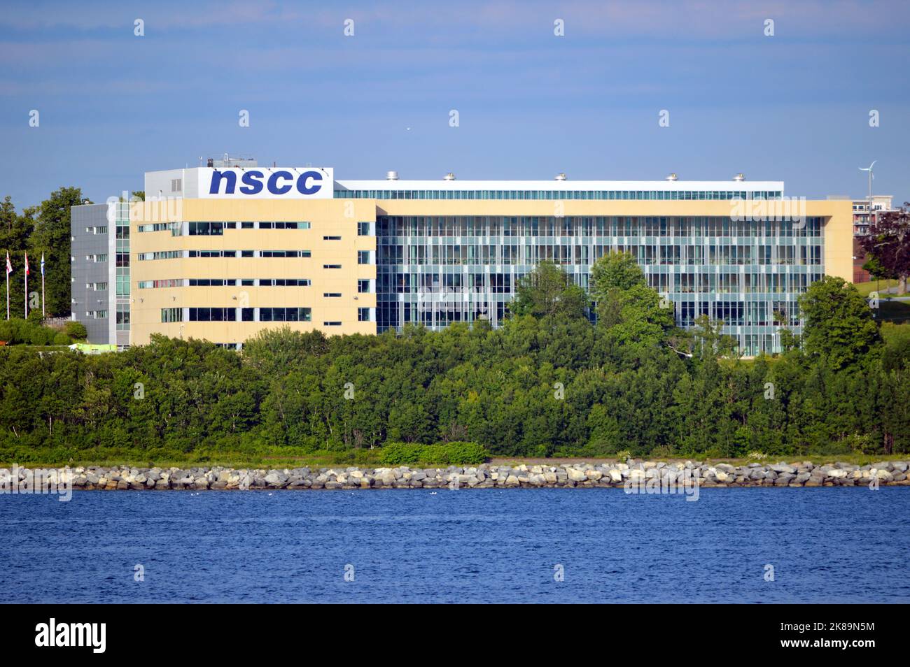 Ivany Campus, ex Waterfront Campus, del sistema del Nova Scotia Community College (NSCC) a Dartmouth, Nuova Scozia, Canada Foto Stock