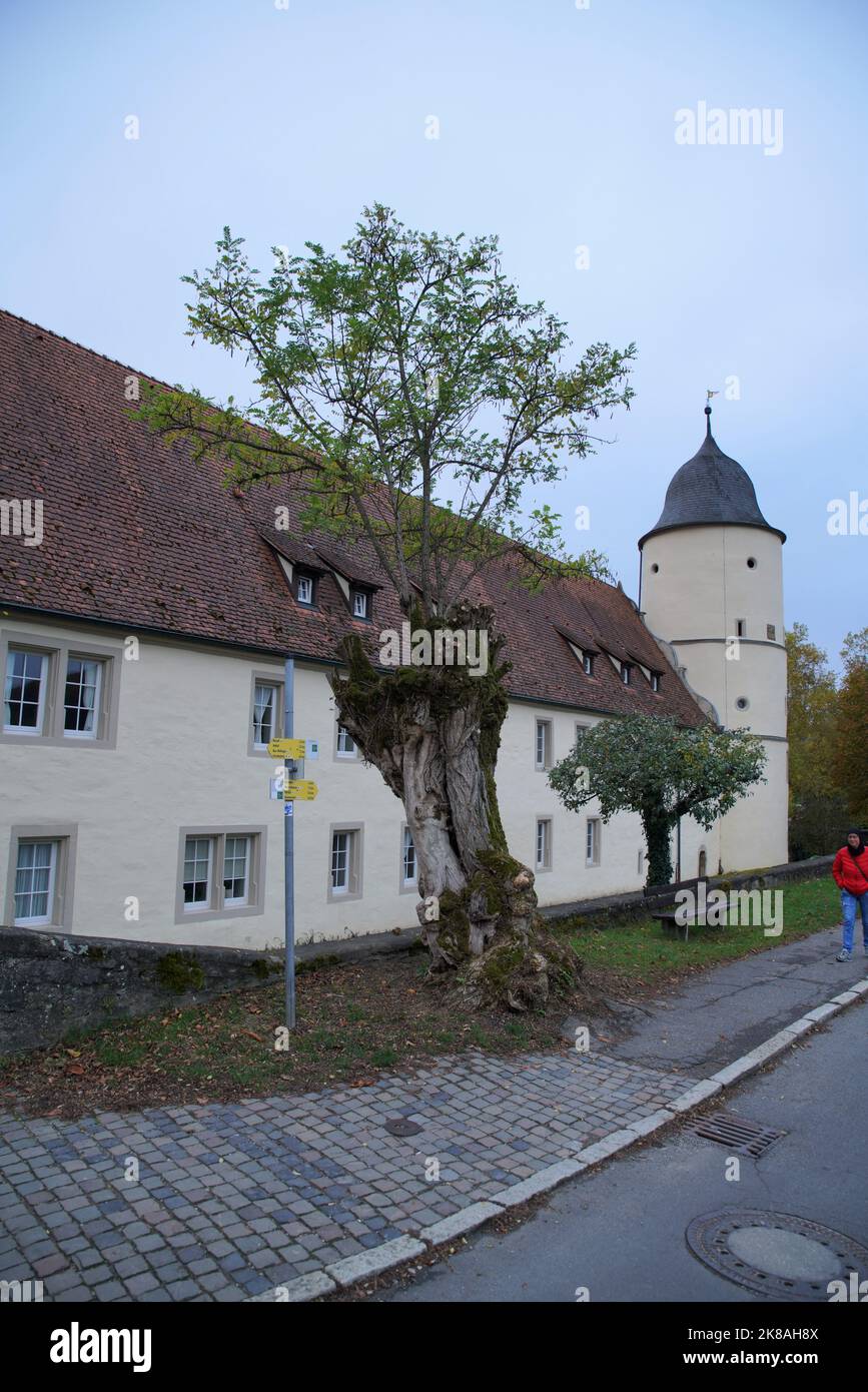 Kloster Schöntal - Innenhof Foto Stock