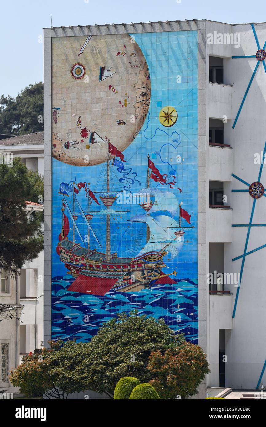 Affresco, Adalar Foto Stock