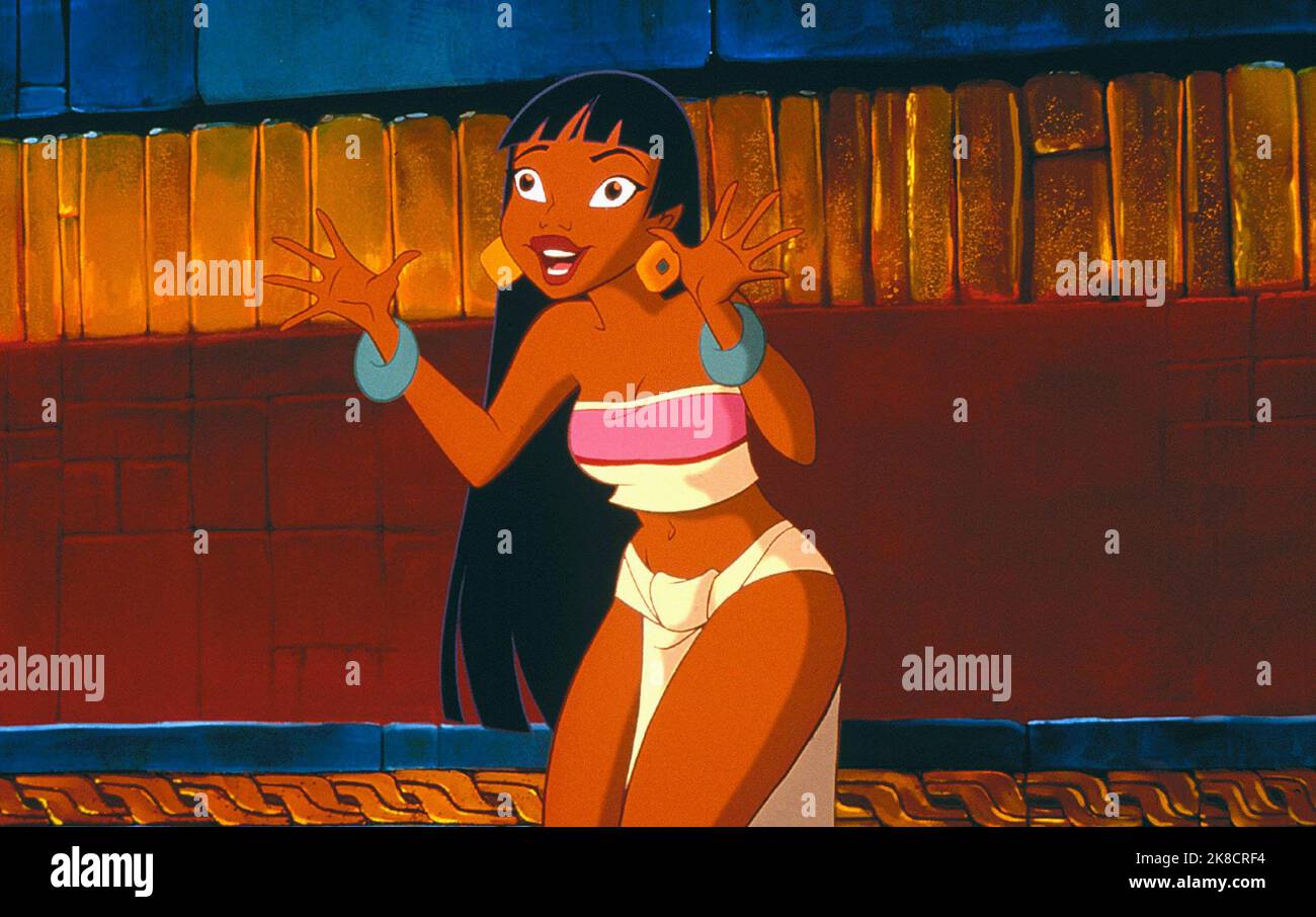 Chel Film: La strada per El Dorado (2000) personaggi: Chel regista: Bibo Bergeron & Will Finn 31 marzo 2000 **AVVERTENZA** questa fotografia è esclusivamente per uso editoriale ed è copyright di DREAMWORKS e/o del fotografo assegnato dalla Film o dalla Production Company e può essere riprodotta solo da pubblicazioni in concomitanza con la promozione del film di cui sopra. È richiesto un credito obbligatorio a DREAMWORKS. Il fotografo deve essere accreditato anche quando è noto. Nessun uso commerciale può essere concesso senza autorizzazione scritta da parte della Film Company. Foto Stock