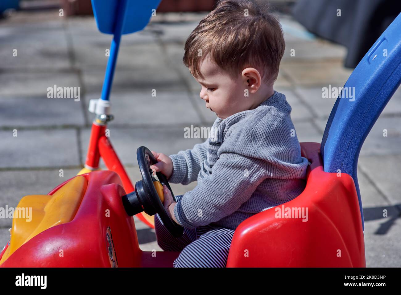 Frullatore giocattolo rosso per bambini - immagine Foto stock - Alamy