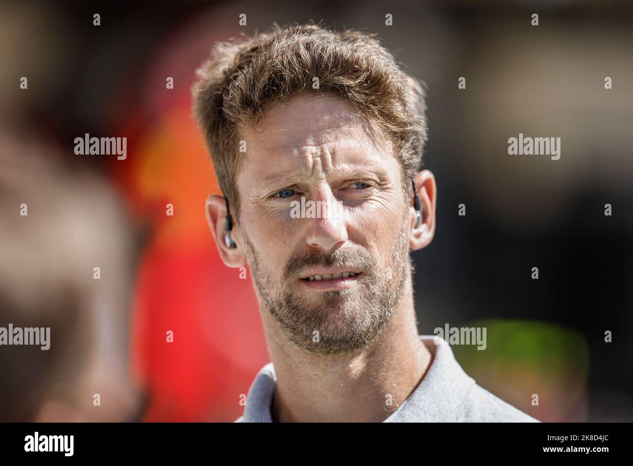 Austin, Texas, Stati Uniti. 23rd Ott 2022. Romain Grosjean ritratto ex pilota F1 durante la Formula 1 Aramco United States Grand Prix 2022, 19th° round del Campionato del mondo FIA di Formula uno 2022 dal 21 al 23 ottobre 2022 sul circuito delle Americhe, ad Austin, Texas - Foto Xavi Bonilla / DPPI Foto Stock