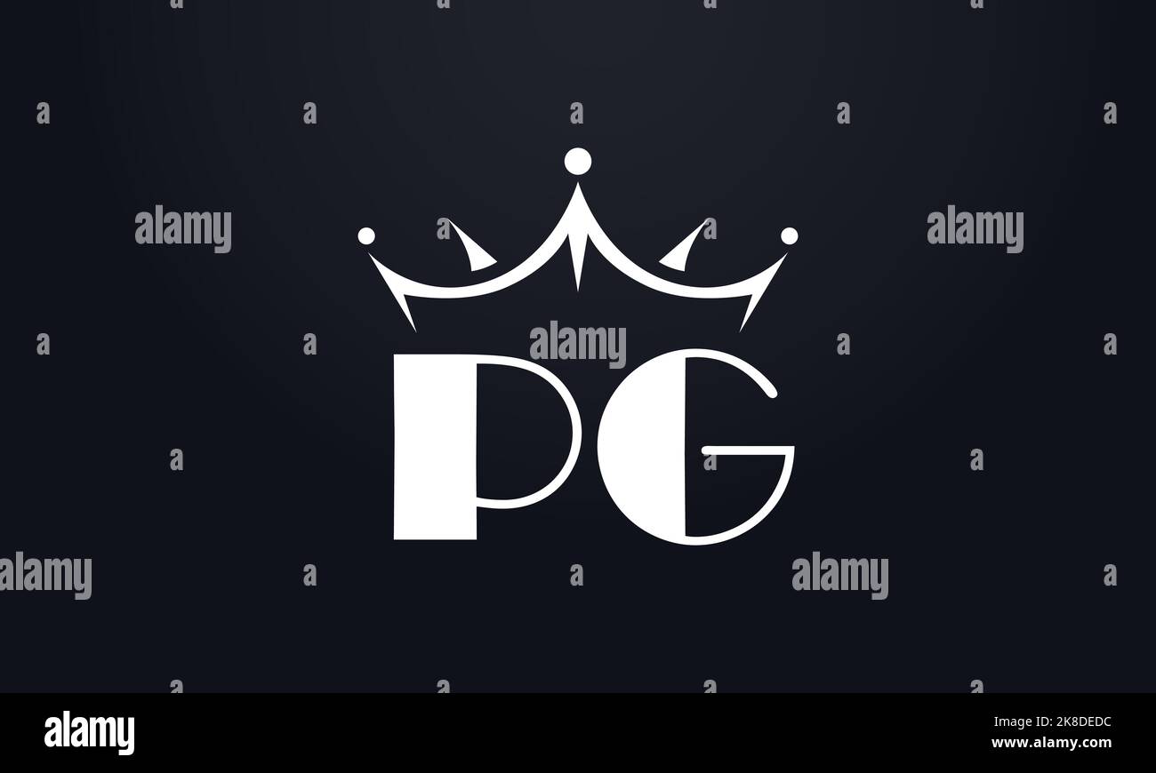 Logo king Crown e simbolo extra grassetto della regina Illustrazione Vettoriale