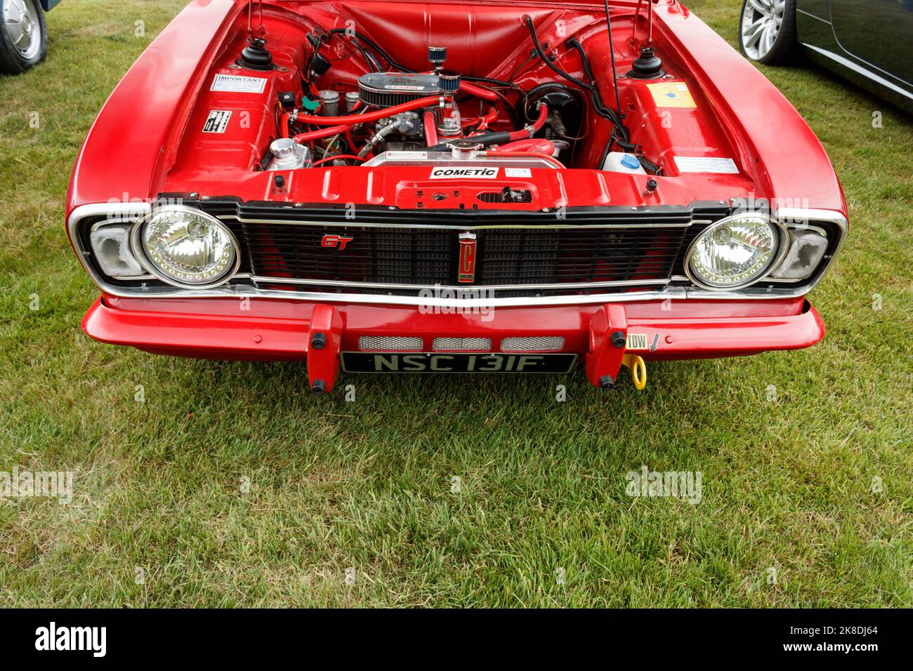 Ford Cortina Marco 2. Spettacolo di auto classica della Torre di Hoghton 2022. Foto Stock