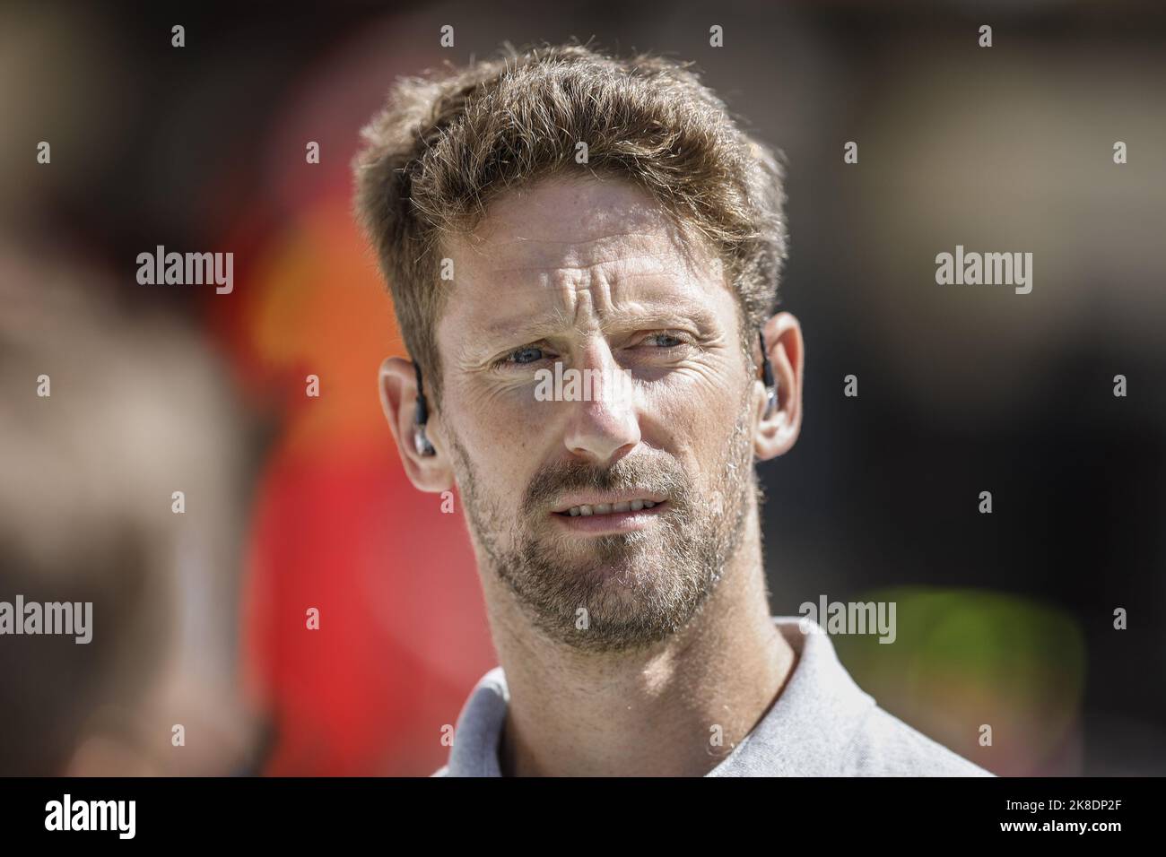 Austin, Texas, Stati Uniti. 22nd ottobre 2022. Ritratto di Romain Grosjean ex pilota F1 durante la Formula 1 Aramco United States Grand Prix 2022, 19th° round del Campionato del mondo FIA di Formula uno 2022 dal 21 al 23 ottobre 2022 sul circuito delle Americhe, ad Austin, Texas - Foto: Xavi Bonilla / DPPI/DPPI/LiveMedia Credit: Agenzia indipendente per le foto/Alamy Live News Foto Stock