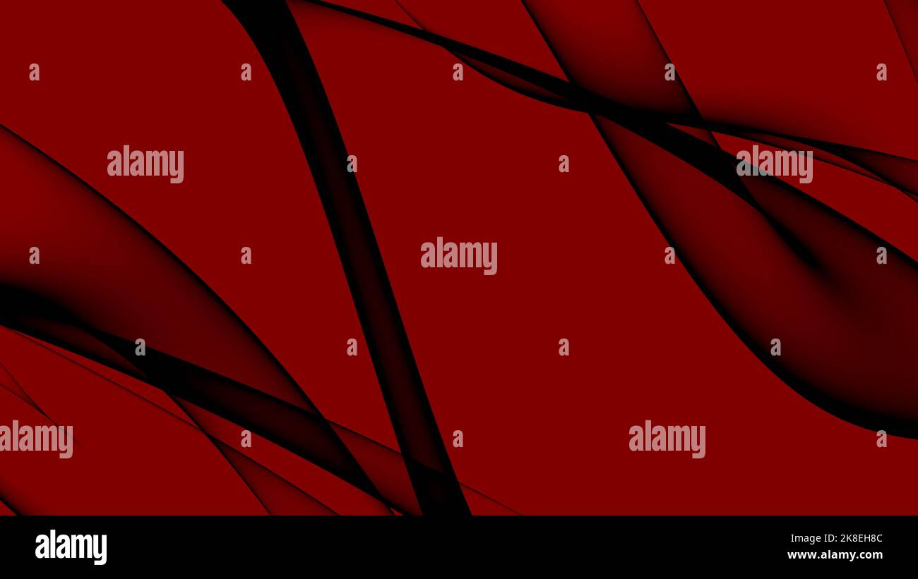 Hintergrund abstrakt 8K rot hellrot dunkelrot schwarz, weiß, Strahl, Spirale, laser, Nebel, Verlauf Foto Stock