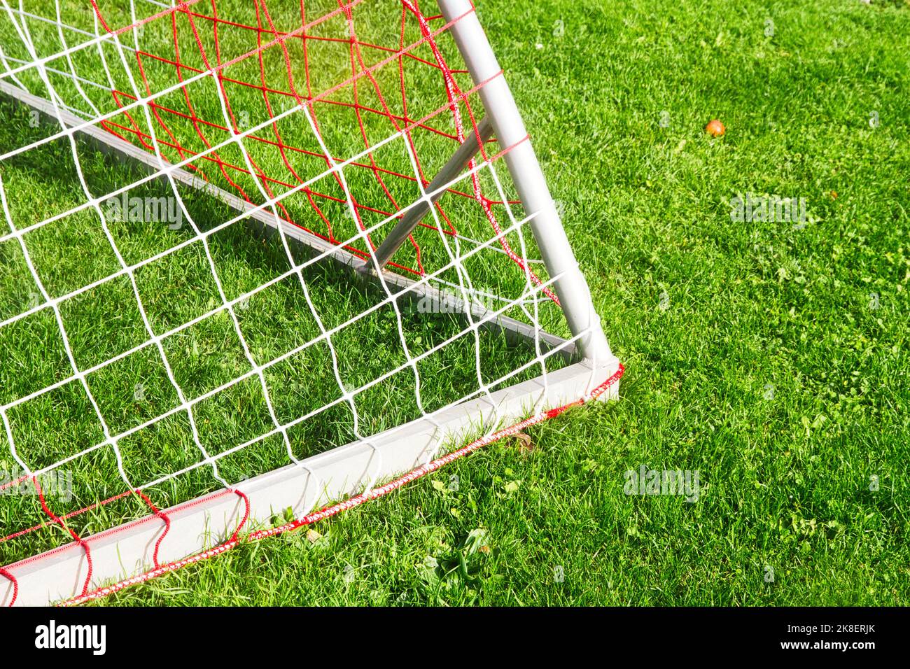 Obiettivo di calcio Foto Stock