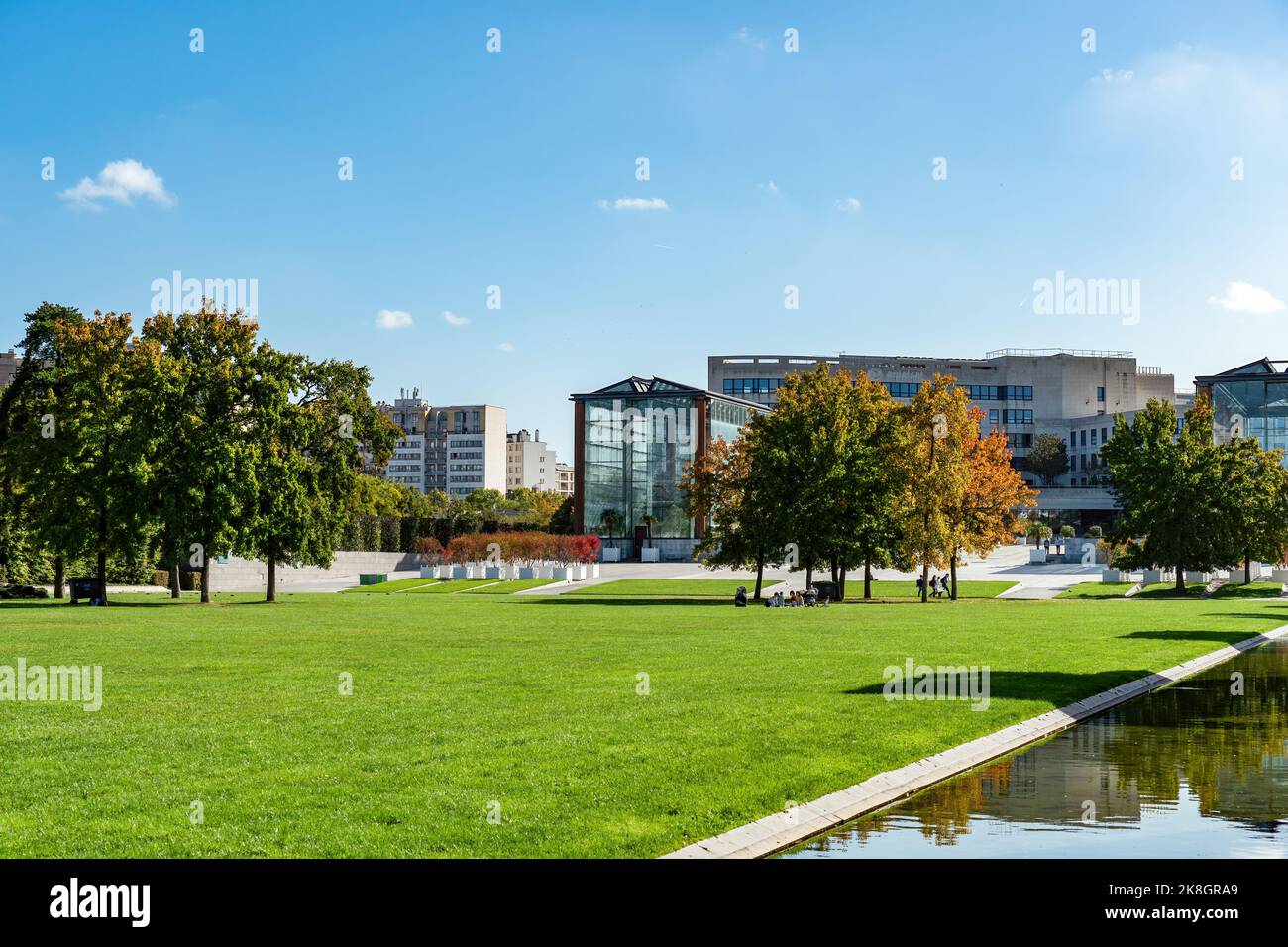 Parc Andre Citroen - Parigi, Francia Foto Stock