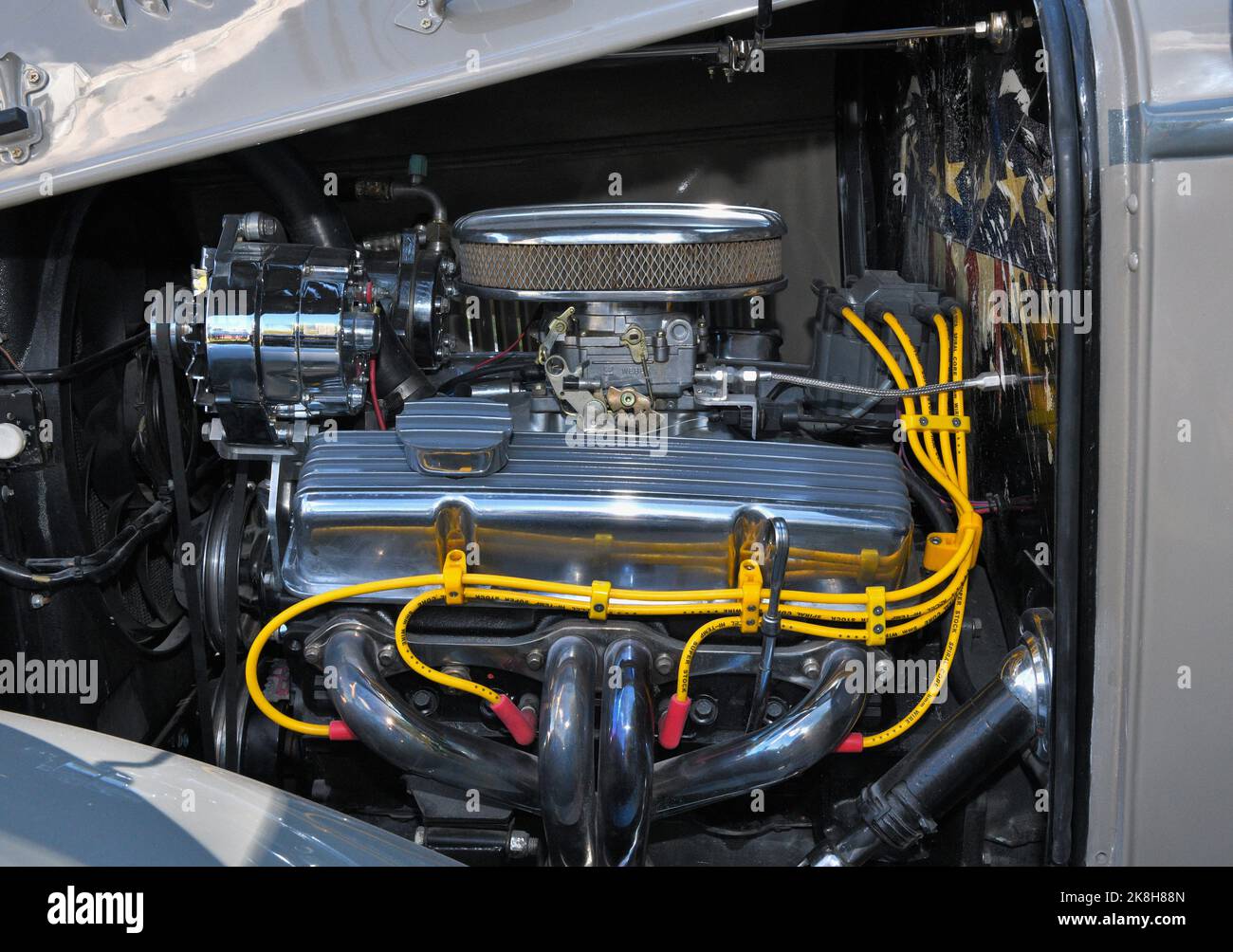 1932 Ford quattro porte. Foto Stock
