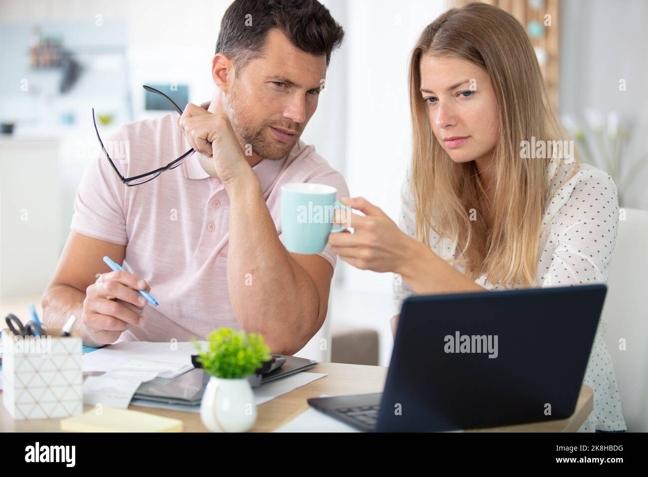 abbiamo già grandi risultati Foto Stock