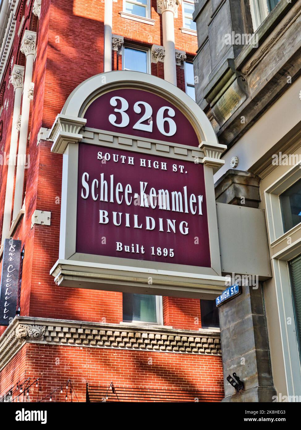 Schee - Kemmer Building a Columbus Ohio USA 2022 Foto Stock