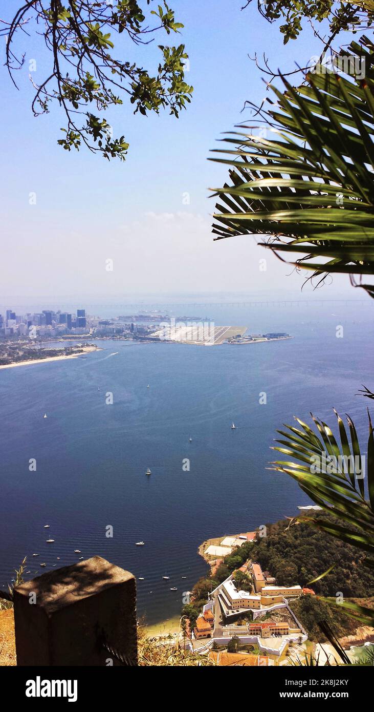 Veduta d'areale di una famosa spiaggia di Copa Cabana in Brasile, Rio de Janeiro Foto Stock Veduta d'areale di una famosa spiaggia di Copa Cabana in Brasile, Rio de Janeiro Foto Stock