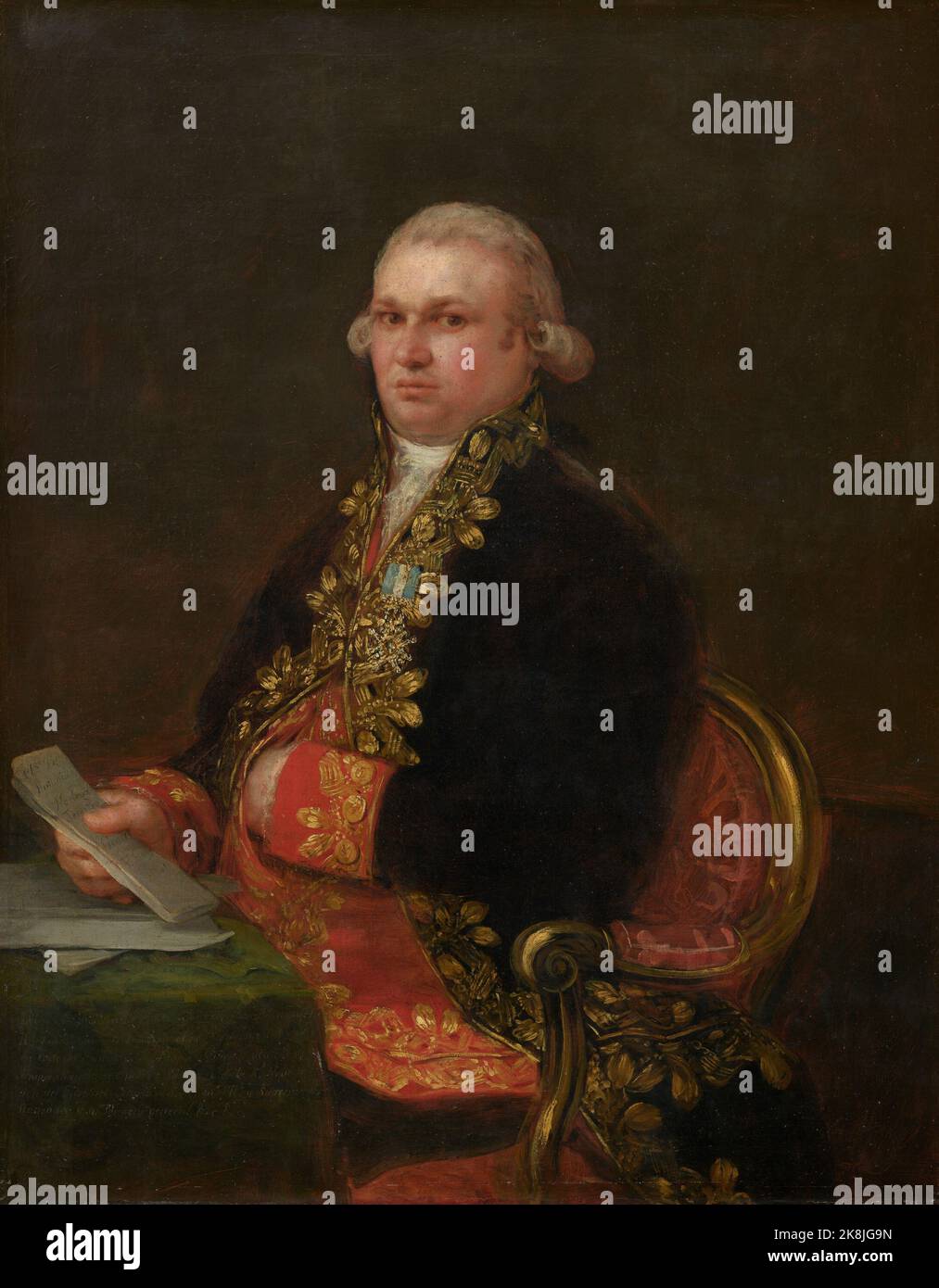 Francisco José de Goya (1747 – 1828) è stato un 1801 Foto Stock