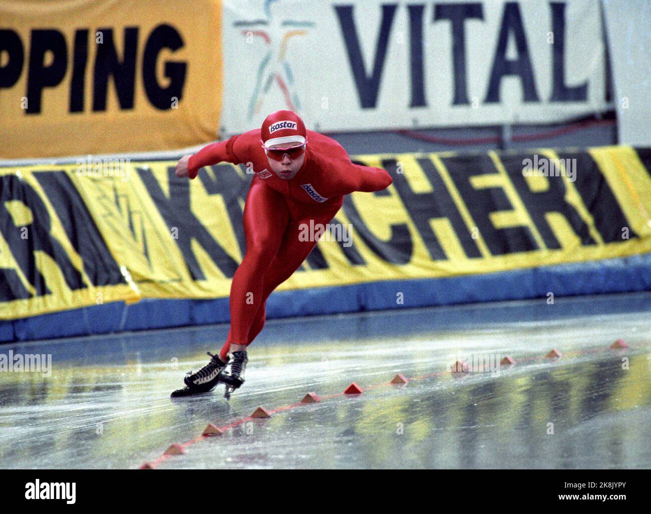 199212 Skater Ådne Søndrål. Foto: Erik Johansen / NTB Foto Stock
